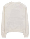 Boke Flower Logo Wool Knit Top White - KENZO - BALAAN 3