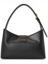 Trifolio Shoulder Bag Black - SALVATORE FERRAGAMO - BALAAN 5