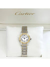 Women s Santos Octagon Bezel Diamond Combi Watch - CARTIER - BALAAN 1