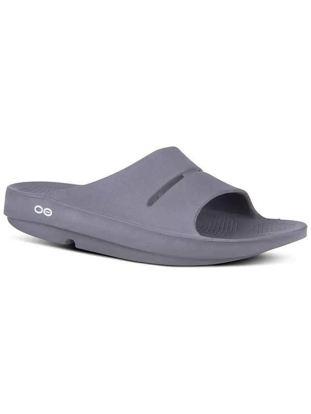 elegant slide slipper slate - OOFOS - BALAAN 1