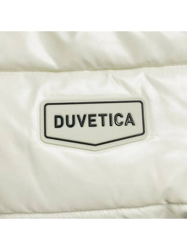 Women s Tile Dew Hooded Heavy Long Down Jacket VDDJ95835 BGL - DUVETICA - BALAAN 5