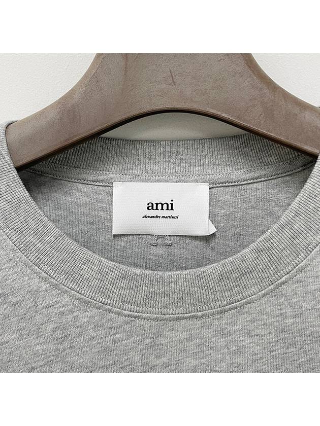 Alexandre Mattiussi Short Sleeve T-Shirt Grey - AMI - BALAAN 7