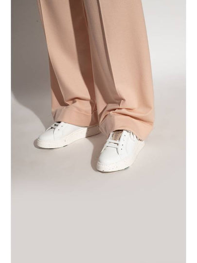 Max Mara Sneakers With Logo, Women's, White - MAX MARA - BALAAN 2