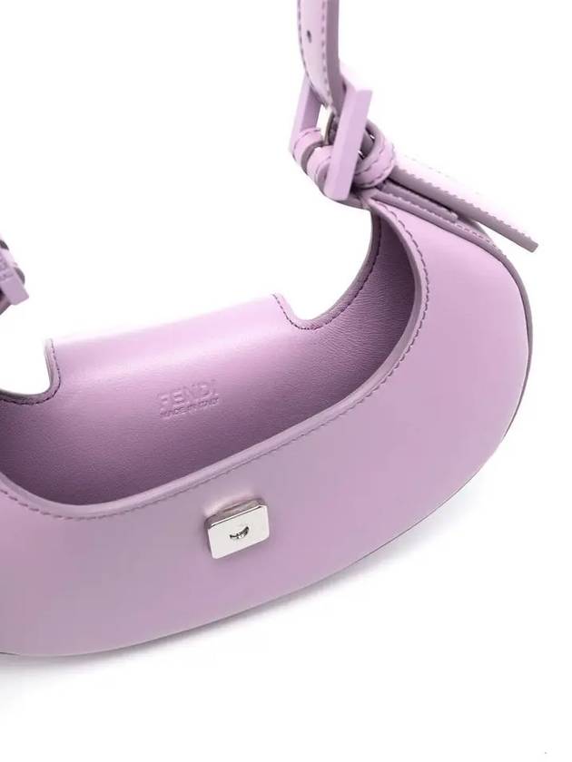 Cookie Small Leather Shoulder Bag Lilac - FENDI - BALAAN 5