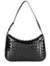 Intrecciato Flap Shoulder Bag Black - BOTTEGA VENETA - BALAAN 2