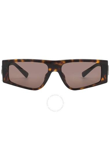 Dolce and Gabbana Brown Rectangular Men's Sunglasses DG4453F 502/73 55 - DOLCE&GABBANA - BALAAN 1