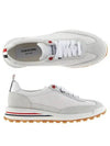 Thom Women Browne Nylon Tech Runner Low Top Sneakers Grey White - THOM BROWNE - BALAAN 2