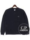 Logo Print Sweatshirt Navy - CP COMPANY - BALAAN 2