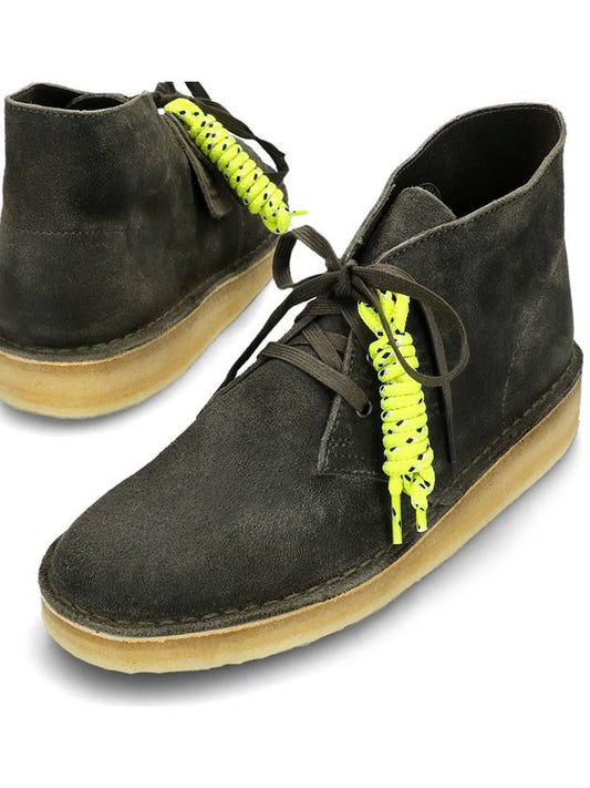 Desert Gal Suede Ankle Boots Olive - CLARKS - BALAAN 2