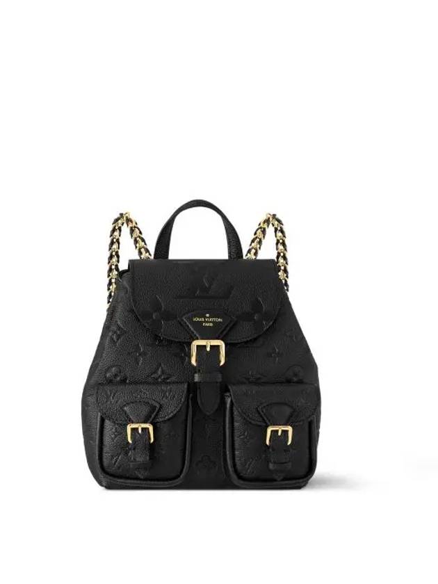 Backup Monogram Empreinte Backpack Black - LOUIS VUITTON - BALAAN 2