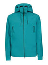 Shell R Goggle Hooded Jacket Blue - CP COMPANY - BALAAN 2