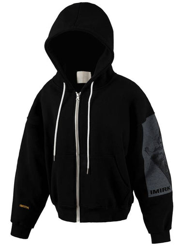 Maria Zip up Hoodie Black - IMIRK - BALAAN 1