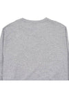 Light Fleece Sweatshirt Grey Melange - CP COMPANY - BALAAN 8