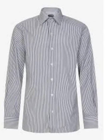 94I1JE 4FT740 Poplin Barrel Cuff Shirt 1243391 - TOM FORD - BALAAN 1