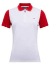 Women's Antonia Golf PK Shirt White - J.LINDEBERG - BALAAN 2