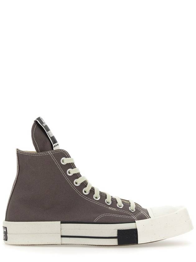 Laceless High Top Sneakers Grey - RICK OWENS - BALAAN 2