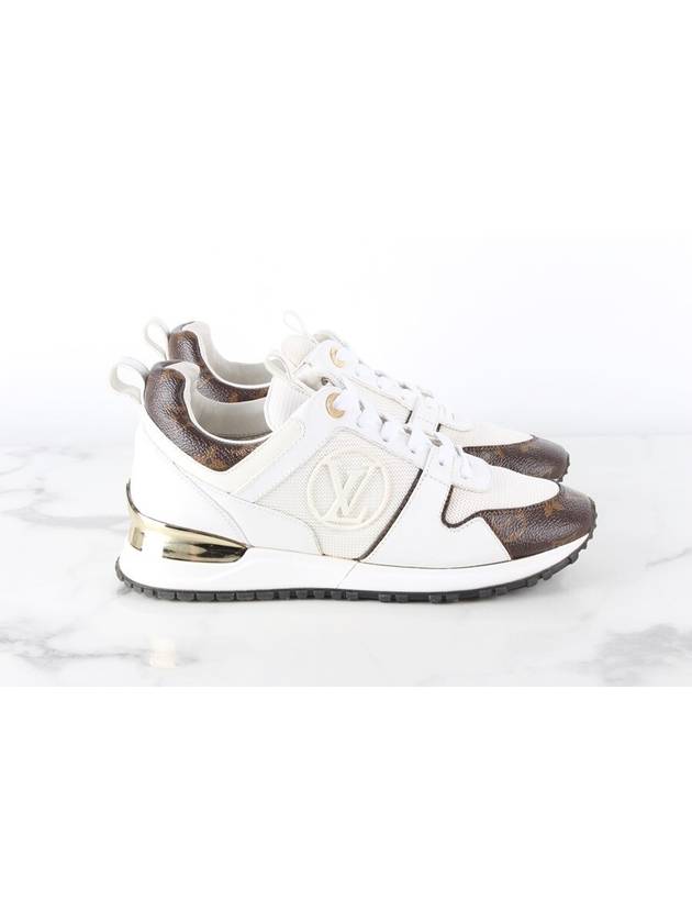 LV Runaway Gold Sneakers White 35 5 225 - LOUIS VUITTON - BALAAN 5