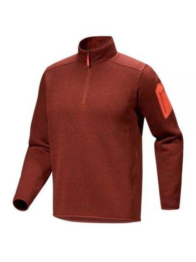 Covert Half-Zip Neck Long Sleeve T-Shirt Sequoia Heather - ARC'TERYX - BALAAN 2