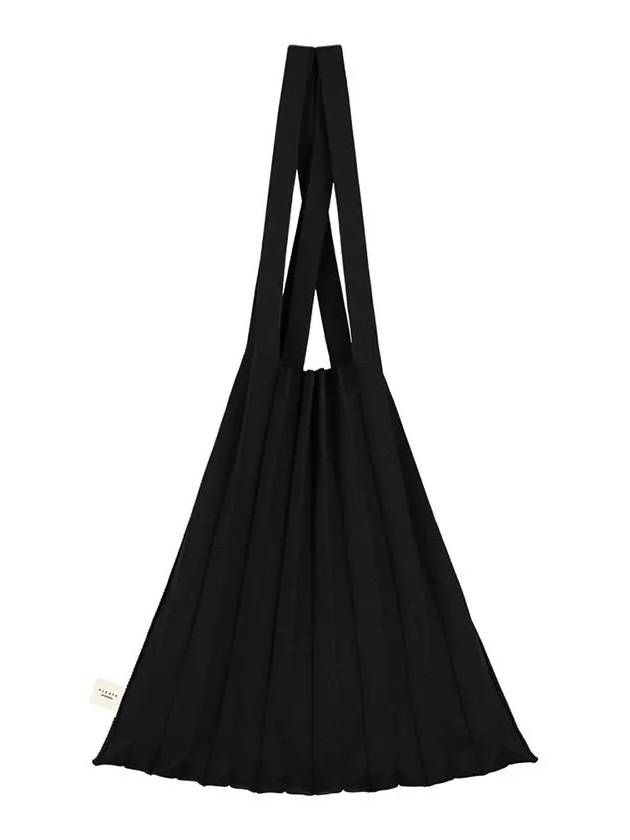 Pleated Shoulder Bag Black - PLEATSMAMA - BALAAN 8