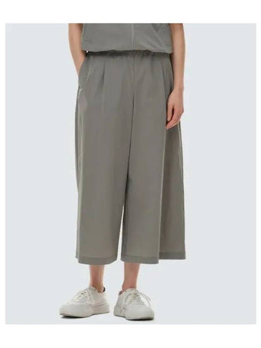 Root Women s Wide Culotte Pants Light Khaki S24MWRPT65 - SNOW PEAK - BALAAN 1