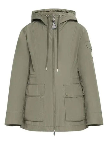 Leandro Parka Sage Green - MONCLER - BALAAN 1