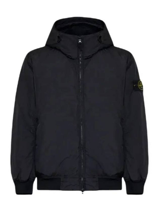 Crinkle Reps R NY Padding Black - STONE ISLAND - BALAAN 2