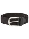 Men's Bernhard Elastic Belt Navy - J.LINDEBERG - BALAAN 2