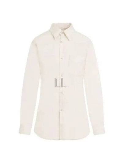 Western Fitted Shirt Ivory - LEMAIRE - BALAAN 2