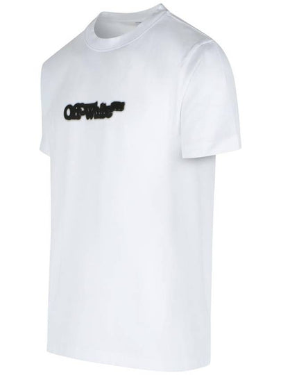 Off-White 'Spray Arrow' White Cotton T-Shirt - OFF WHITE - BALAAN 2