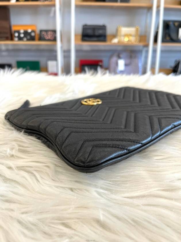 Daol Merchant Store GG Mamont Clutch Black Condition A - GUCCI - BALAAN 4