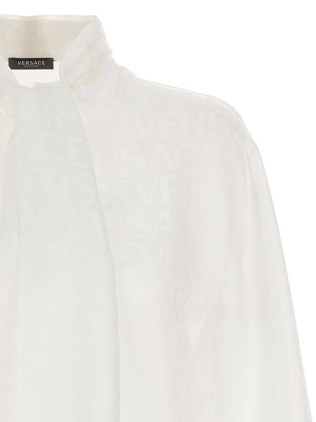 Shirt 10112581A08446 1W000 White - VERSACE - BALAAN 4