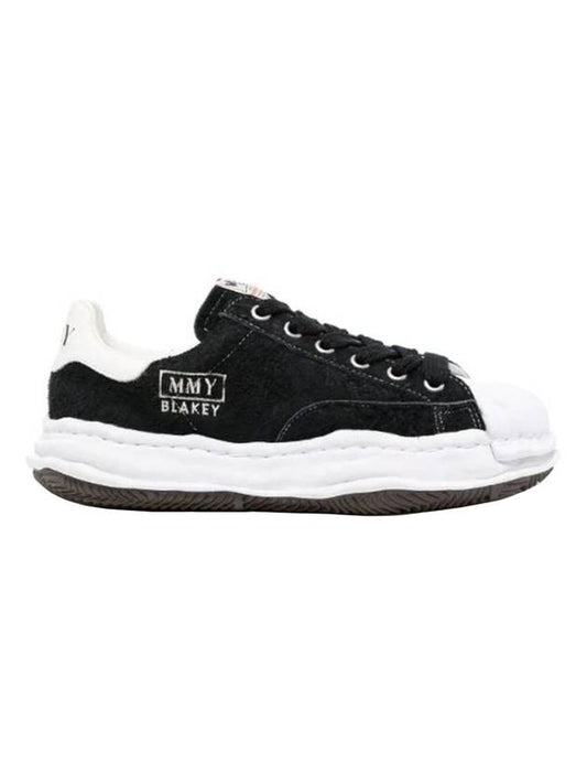 Maison Blakey OG Sole Low Top Sneakers Black - MAISON MIHARA YASUHIRO - BALAAN.