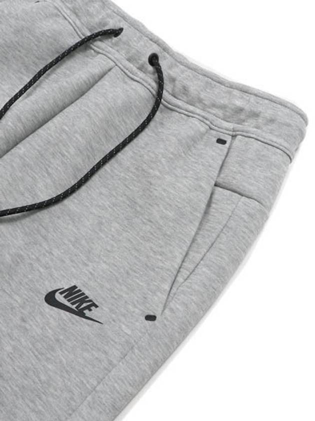 Tech Fleece Jogger Track Pants Dark Grey Heather - NIKE - BALAAN 4