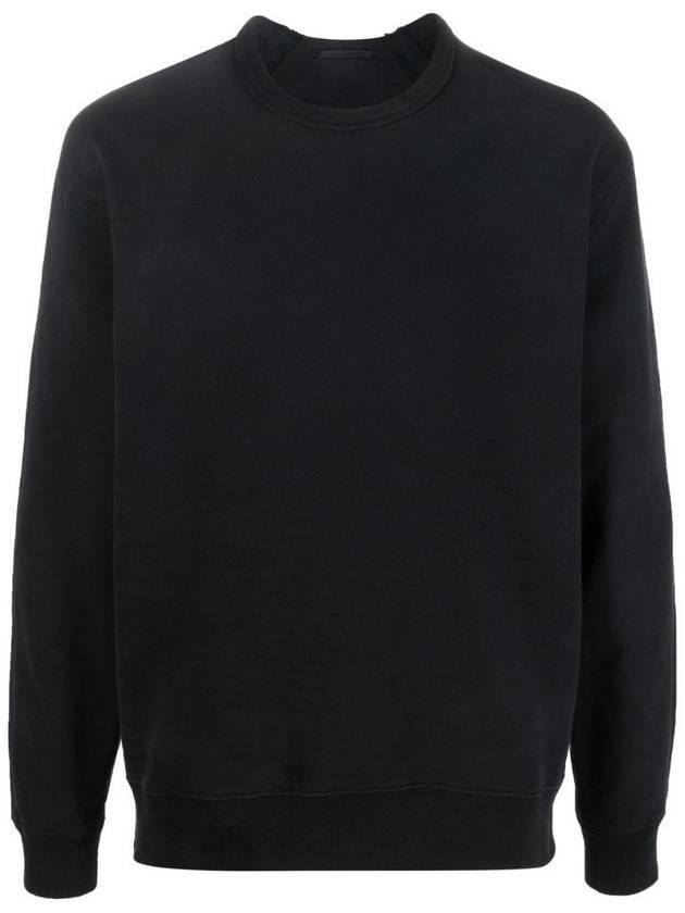 Felpa Girocollo Sweatshirt Black - TEN C - BALAAN 1