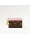 LV Charm Monogram Card Wallet Brown Pink - LOUIS VUITTON - BALAAN 2