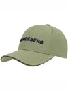 Hennric Embroidered Logo Ball Cap Oil Green - J.LINDEBERG - BALAAN 3