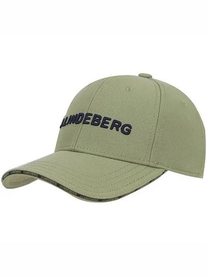 Hennric Embroidered Logo Ball Cap Oil Green - J.LINDEBERG - BALAAN 2