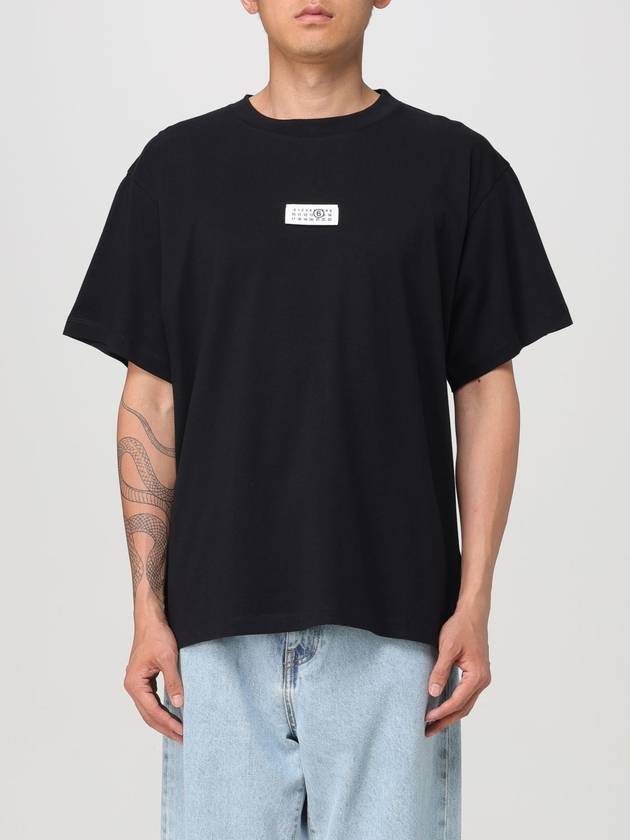 T-shirt con mini logo Mm6 Maison Margiela - MAISON MARGIELA - BALAAN 1