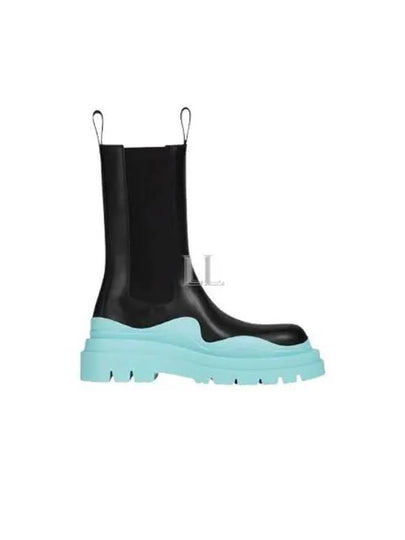 Tire Chelsea Boots Black Blue - BOTTEGA VENETA - BALAAN 2