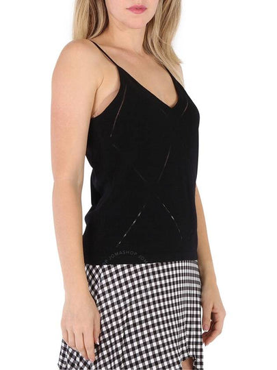 Burberry Black Maeve Wool Tank Top, Size X-Large - BURBERRY - BALAAN 2