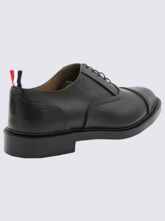 Vitello Captoe Leather Oxford Black - THOM BROWNE - BALAAN 4