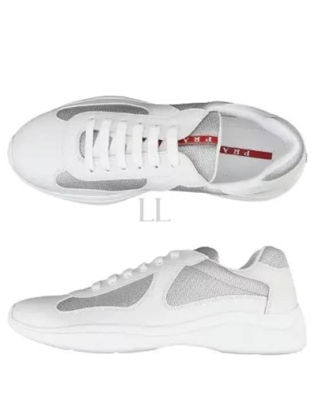 Men's America's Cup Low Top Sneakers White - PRADA - BALAAN 2