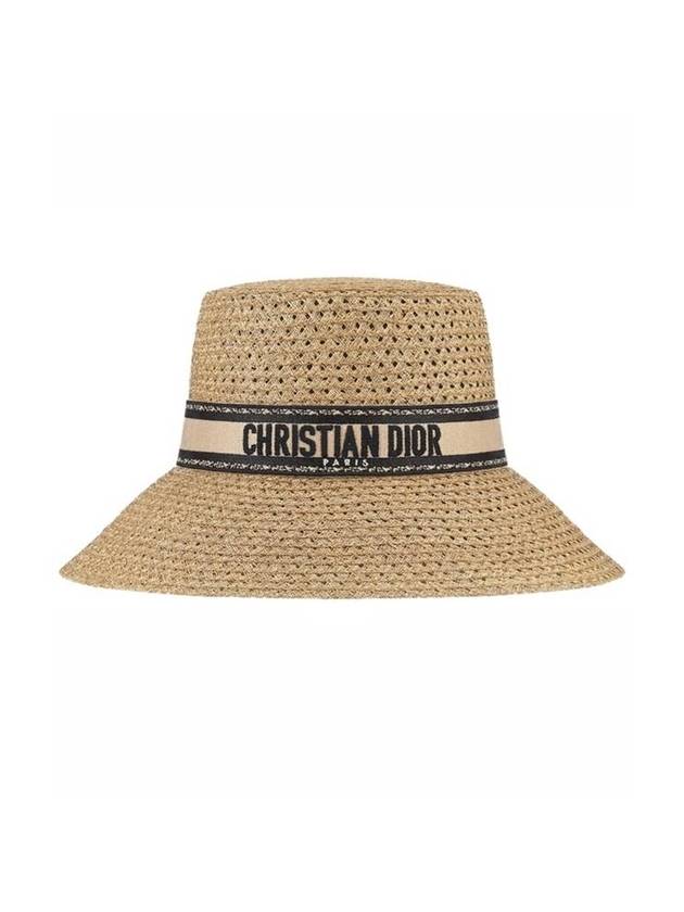 D Bobby Large Brim Bucket Hat Beige - DIOR - BALAAN 1