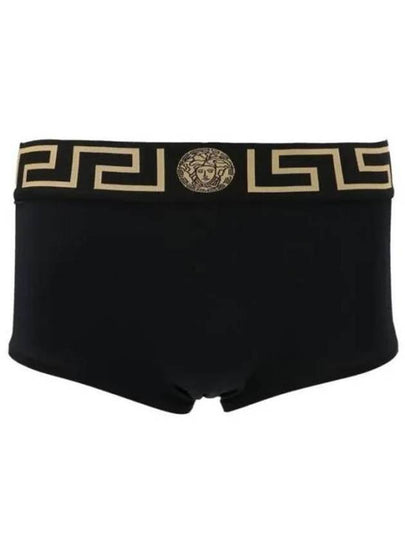 Greca Swim Trunk Shorts Black - VERSACE - BALAAN 2