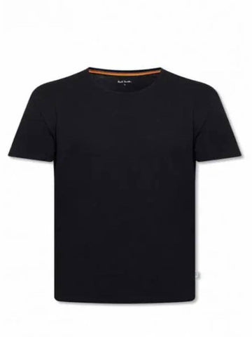 Organic Cotton Short Sleeve T Shirt Black M1A2381 AU882 - PAUL SMITH - BALAAN 1