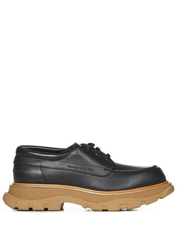 Alexander Mcqueen Flat Shoes Black - ALEXANDER MCQUEEN - BALAAN 1