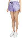 Women's Ripstop Nylon Shorts Purple - MONCLER - BALAAN 3