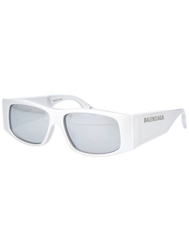 Eyewear LED Frame Sunglasses 621649 T0003 1402 Silver - BALENCIAGA - BALAAN 3