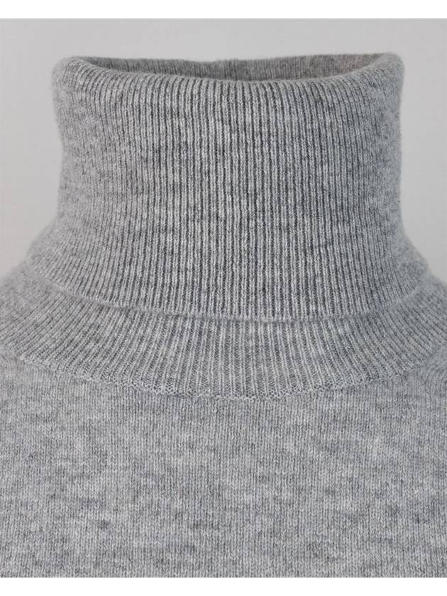 Sestri Cashmere Turtleneck Gray - MAX MARA - BALAAN 4