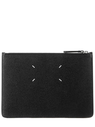 Stitch Small Clutch Bag Black - MAISON MARGIELA - BALAAN 2